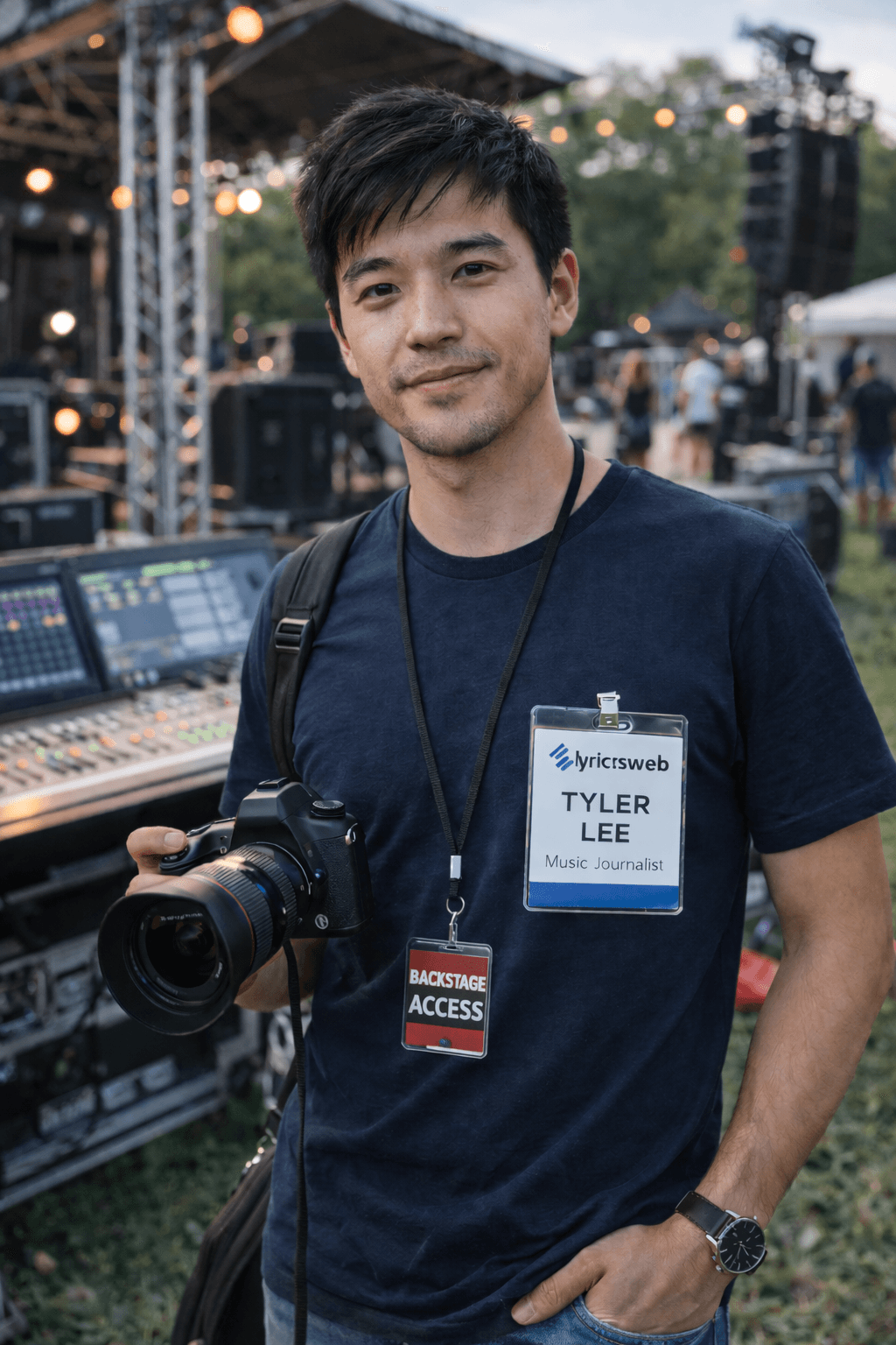 Tyler Lee, Music Photographer & Writer at LyricsWeb