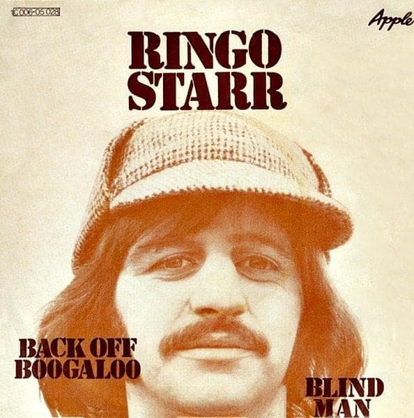 Album cover art for "Back Off Boogaloo" by Ringo Starr