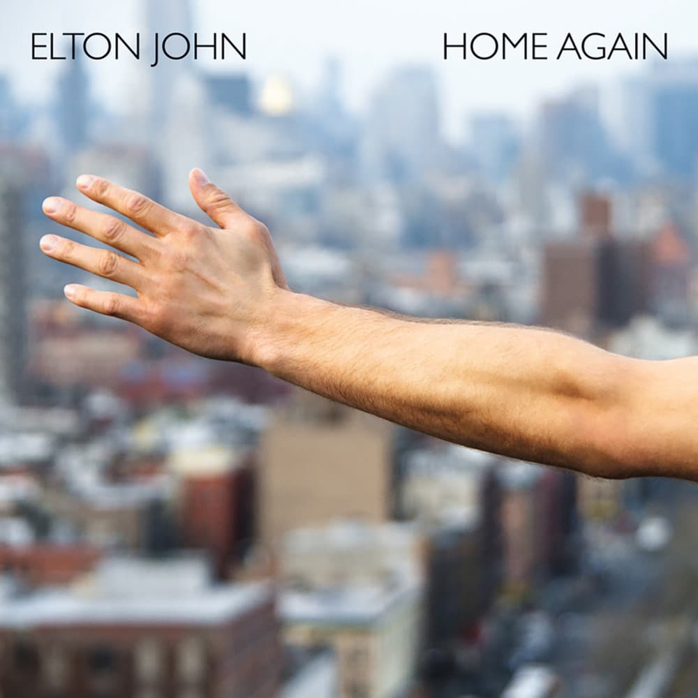 Album cover art for "Home Again" by Elton John