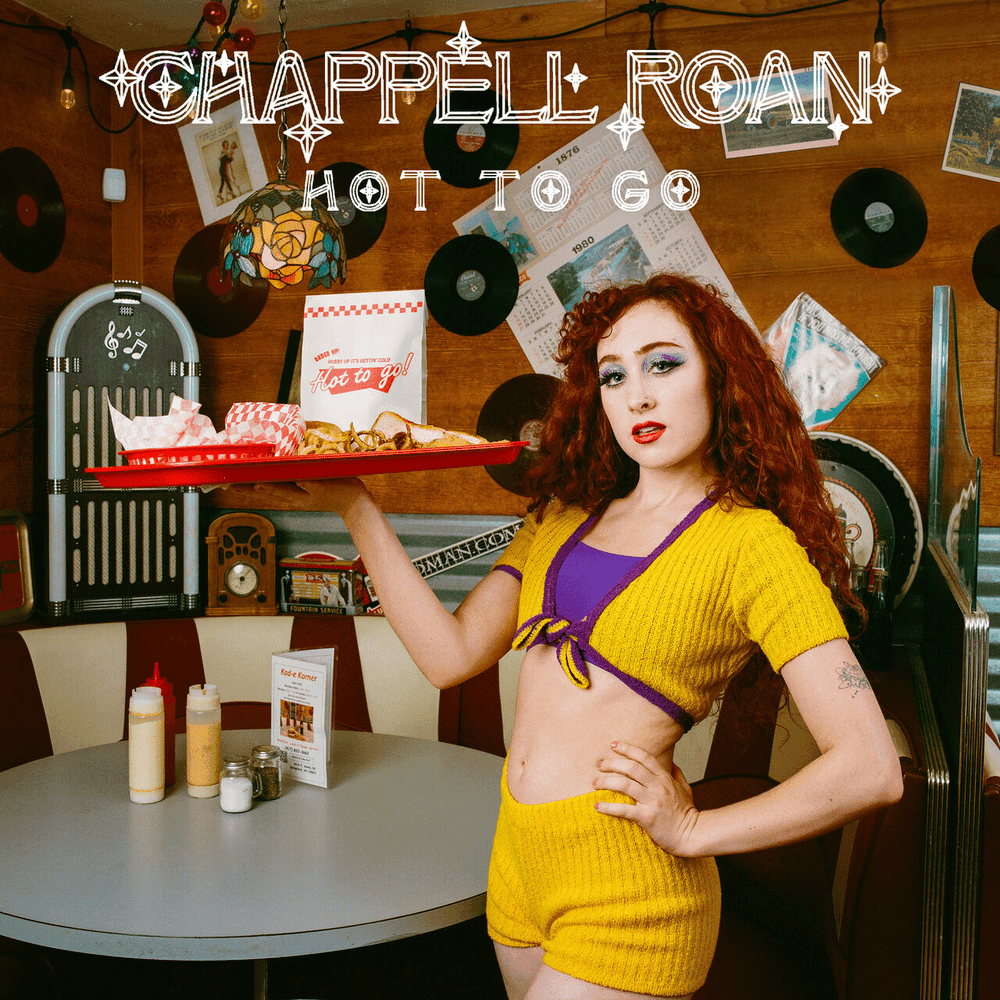 Album cover art for "HOT TO GO!" by Chappell Roan