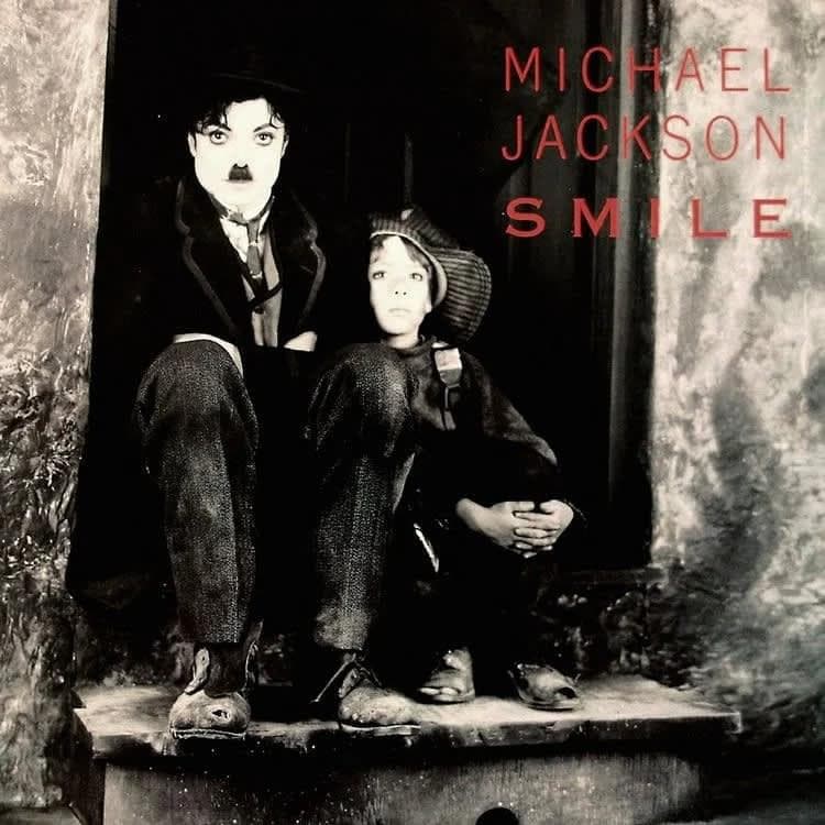 Album cover art for "Smile" by Michael Jackson