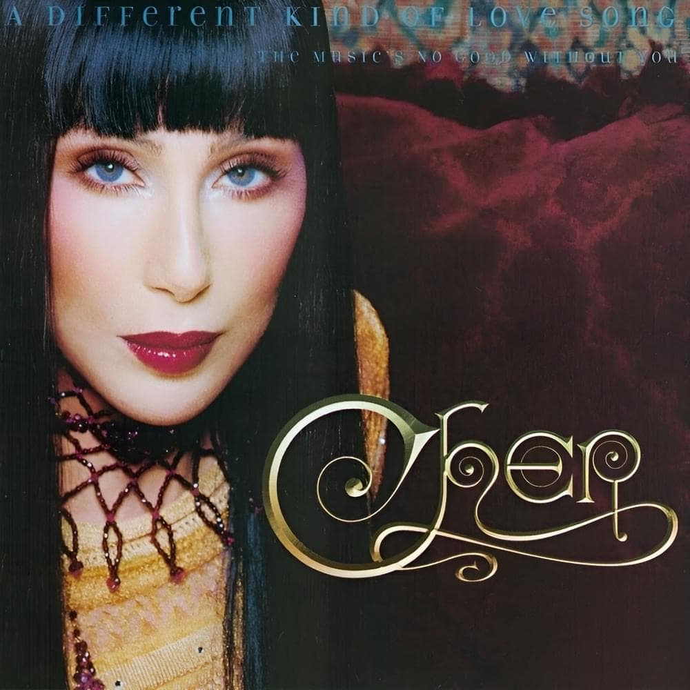 Album cover art for "A Different Kind of Love Song" by Cher