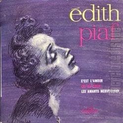 Album cover art for "Cri du cœur" by Édith Piaf