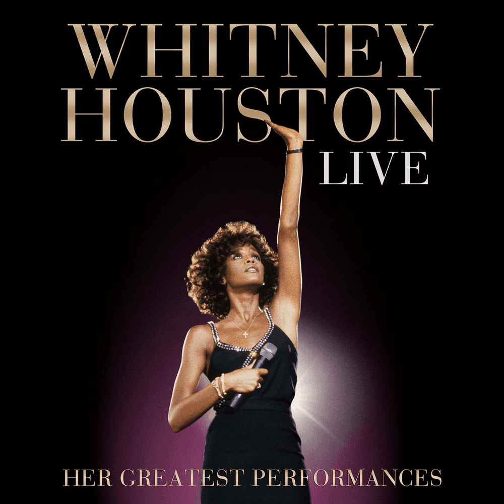 Album cover art for "Home (Live from The Merv Griffin Show)" by Whitney Houston