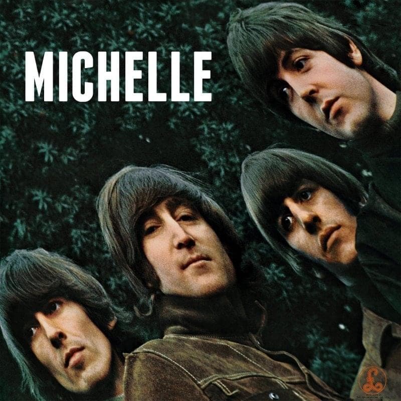 Album cover art for "Michelle" by The Beatles