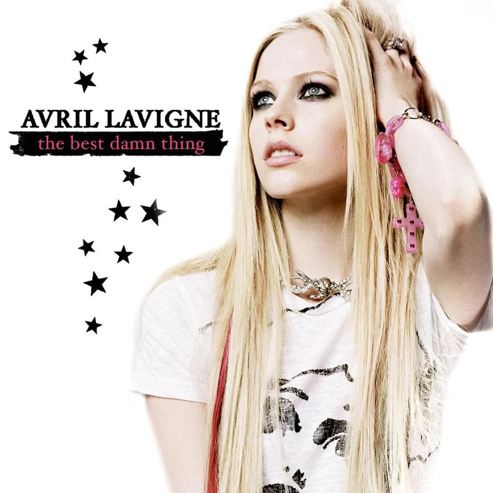 Album cover art for "The Best Damn Thing" by Avril Lavigne