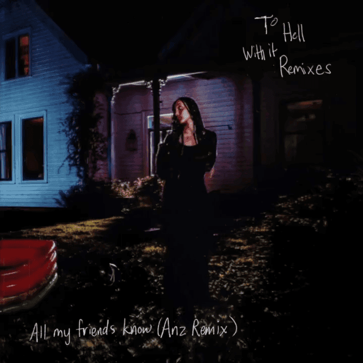 Album cover art for "All my friends know (Anz Remix)" by PinkPantheress