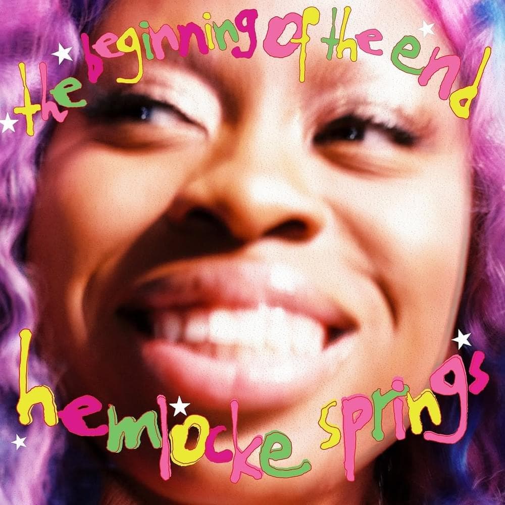 Album cover art for "the beginning of the end" by hemlocke springs