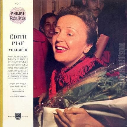 Album cover art for "Chand D'habits" by Édith Piaf