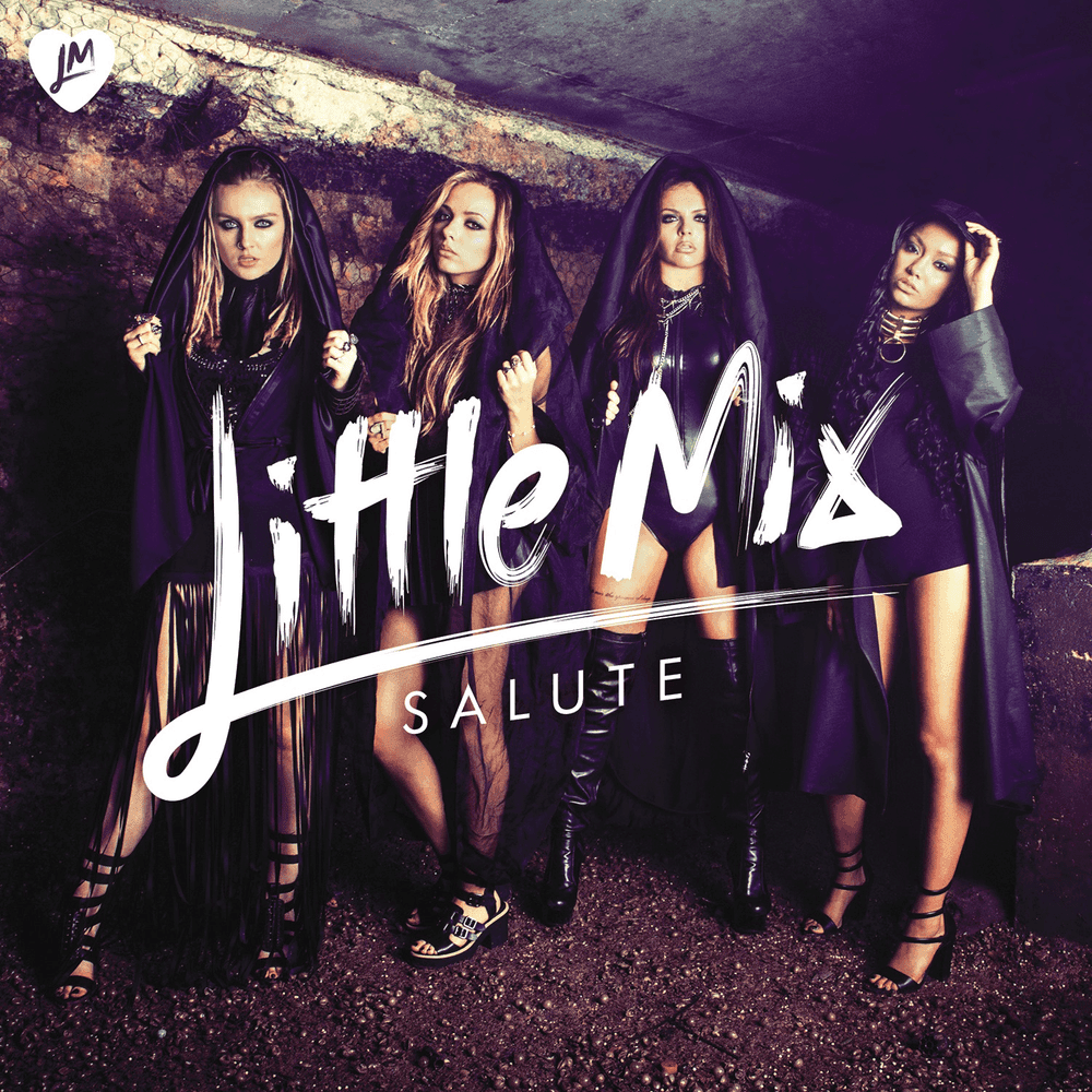 Album cover art for "Salute" by Little Mix