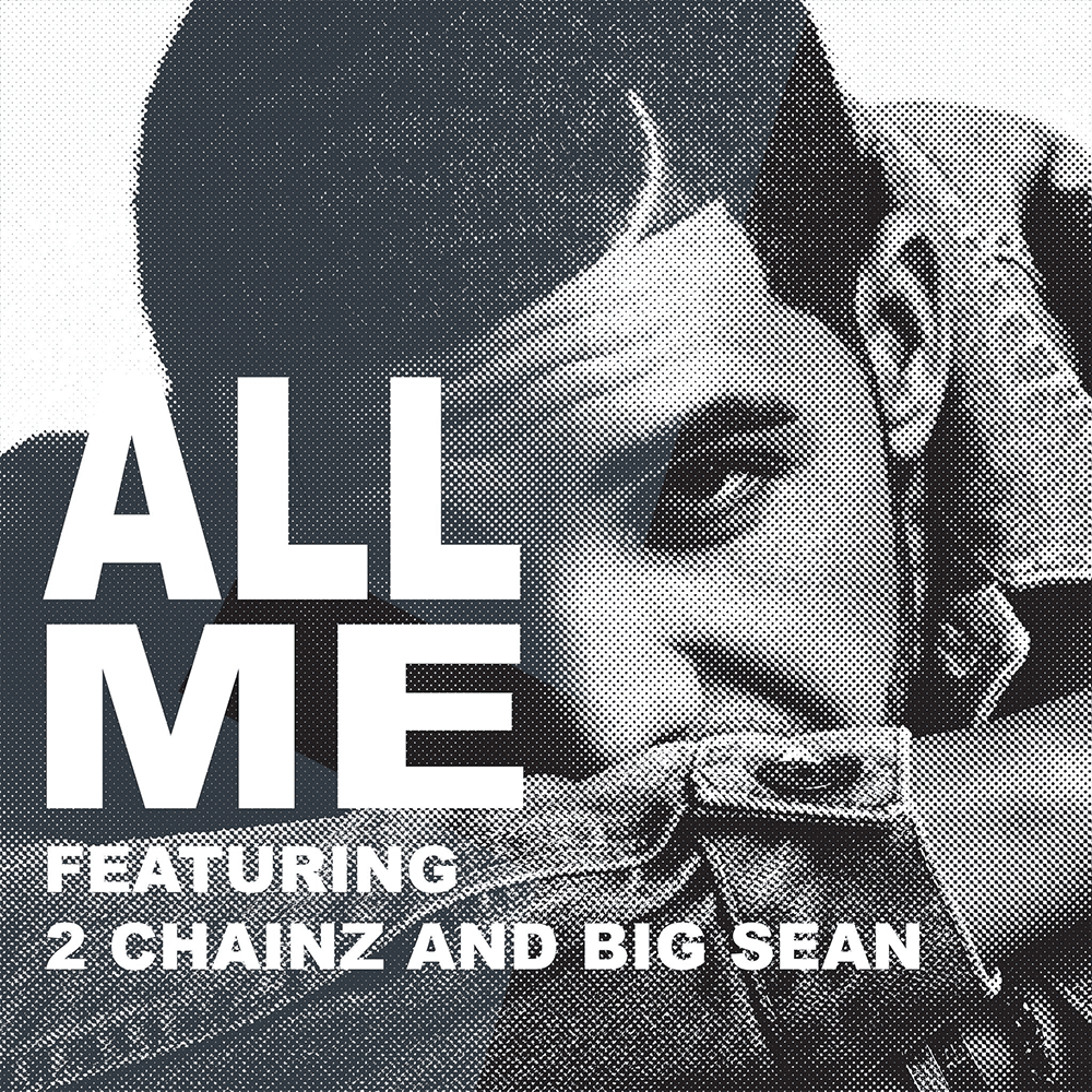 Album cover art for "All Me" by Drake & 2 Chainz & Big Sean