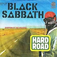 Album cover art for "A Hard Road" by Black Sabbath