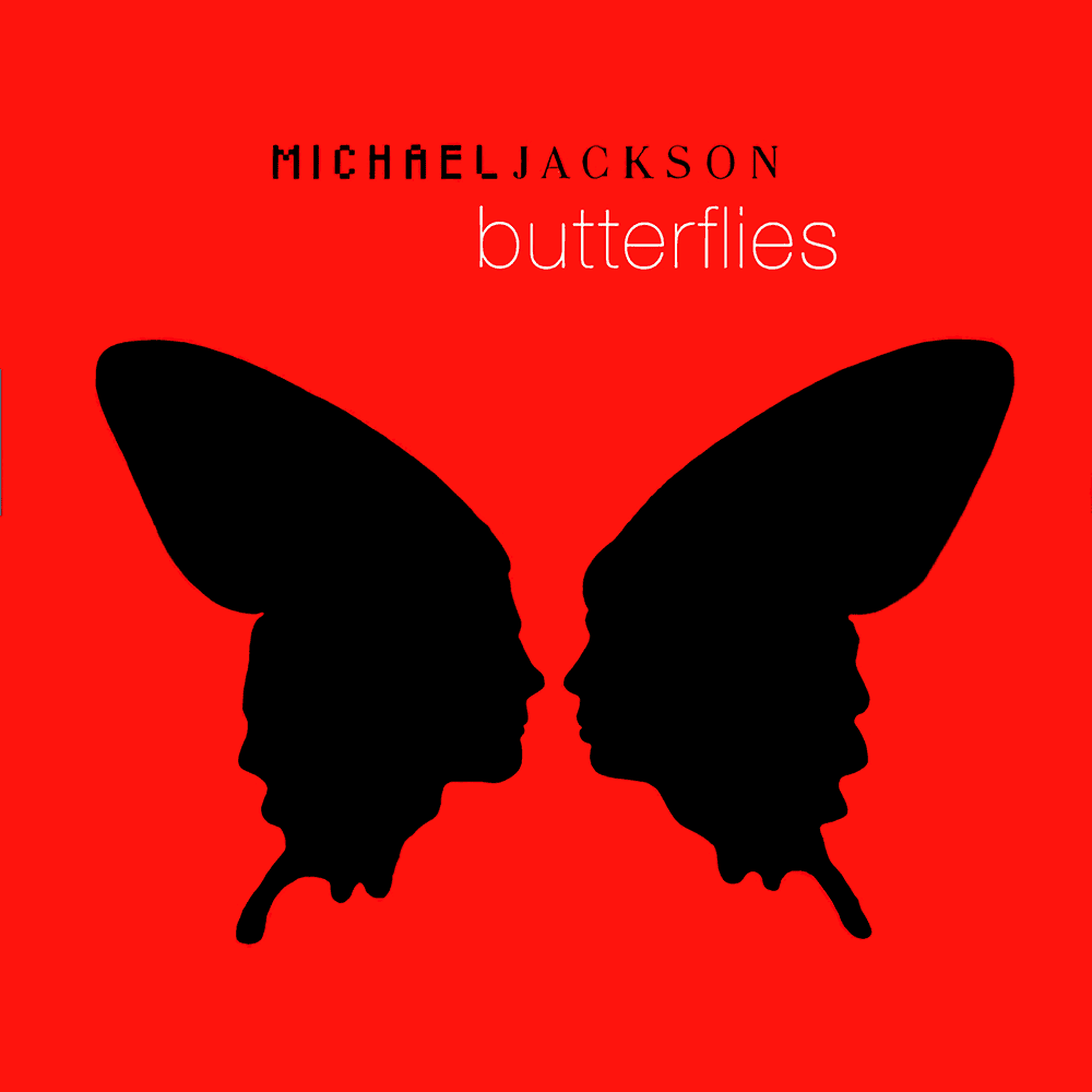 Album cover art for "Butterflies" by Michael Jackson & Marsha Ambrosius