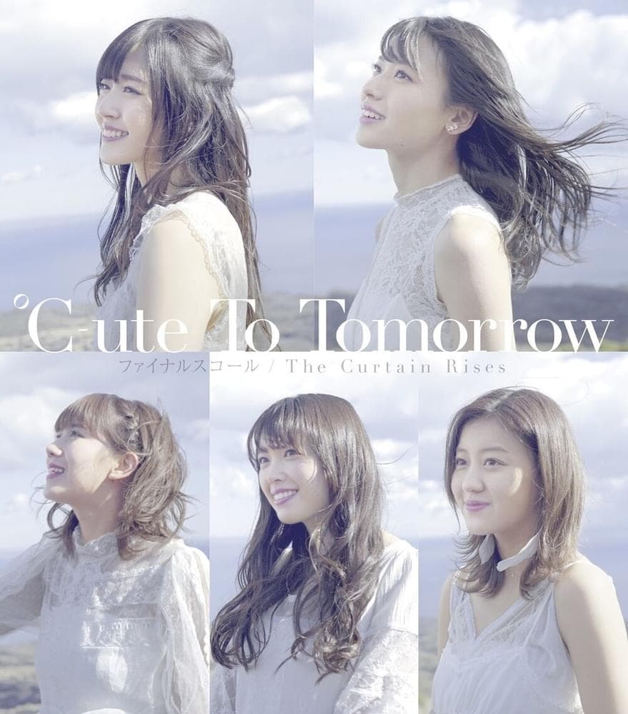 Album cover art for "To Tomorrow" by ℃-ute