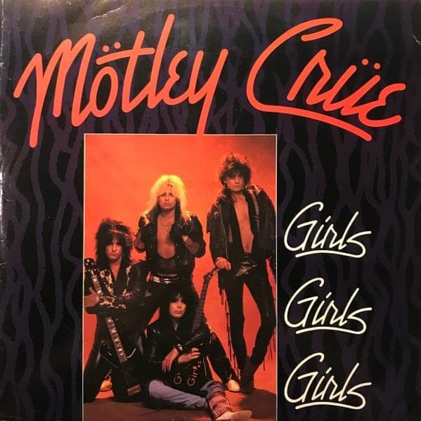 Album cover art for "Girls, Girls, Girls" by Mötley Crüe