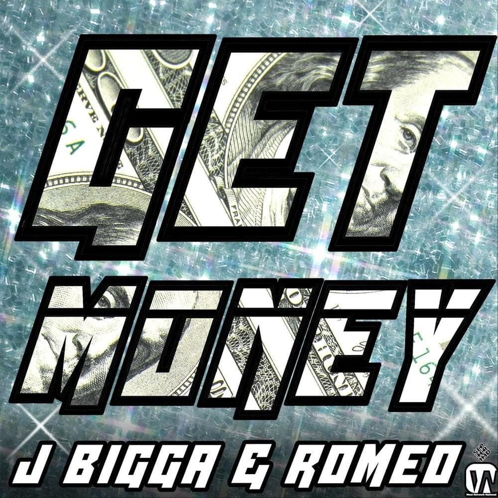 Album cover art for "Get Money" by J Bigga & Romeo Miller