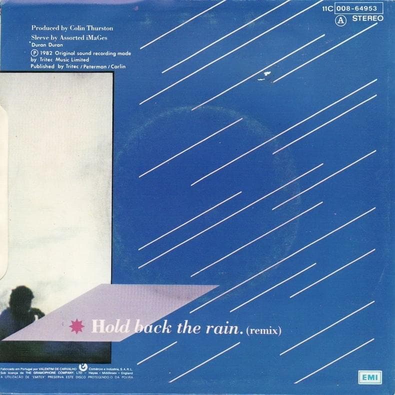 Album cover art for "Hold Back the Rain (Alternate Remix) [Strange Behaviour Remix]" by Duran Duran