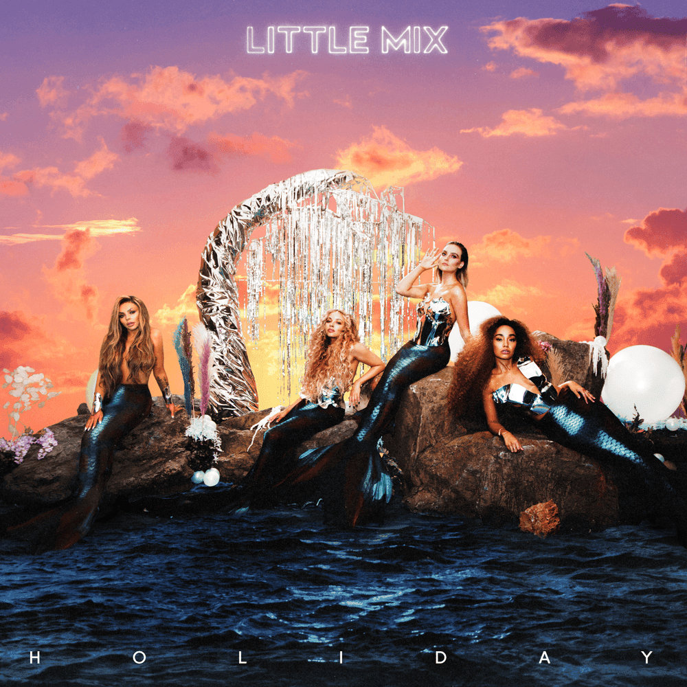 Album cover art for "Holiday" by Little Mix