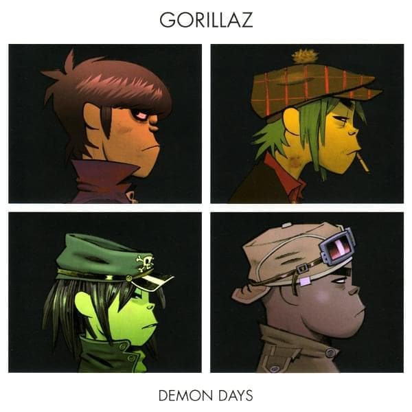 Album cover art for "Hong Kong (Live at Manchester Opera House)" by Gorillaz