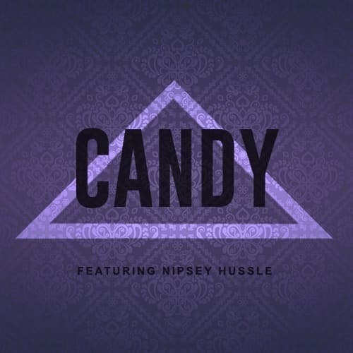 Album cover art for "CANDY" by PARTYNEXTDOOR & Nipsey Hussle