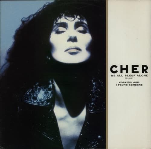 Album cover art for "We All Sleep Alone" by Cher