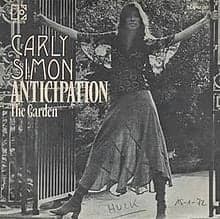 Album cover art for "Anticipation" by Carly Simon