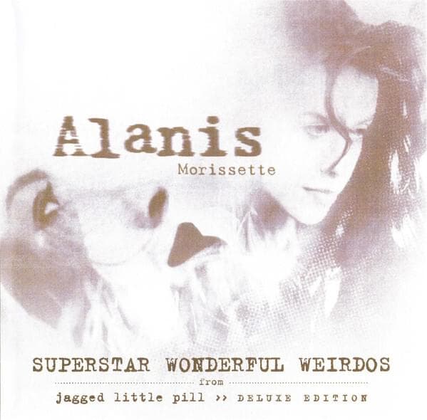 Album cover art for "Superstar Wonderful Weirdos" by Alanis Morissette
