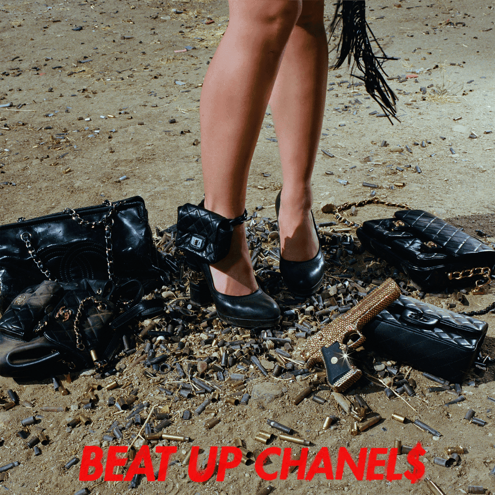 Album cover art for "BEAT UP CHANEL$" by Slayyyter