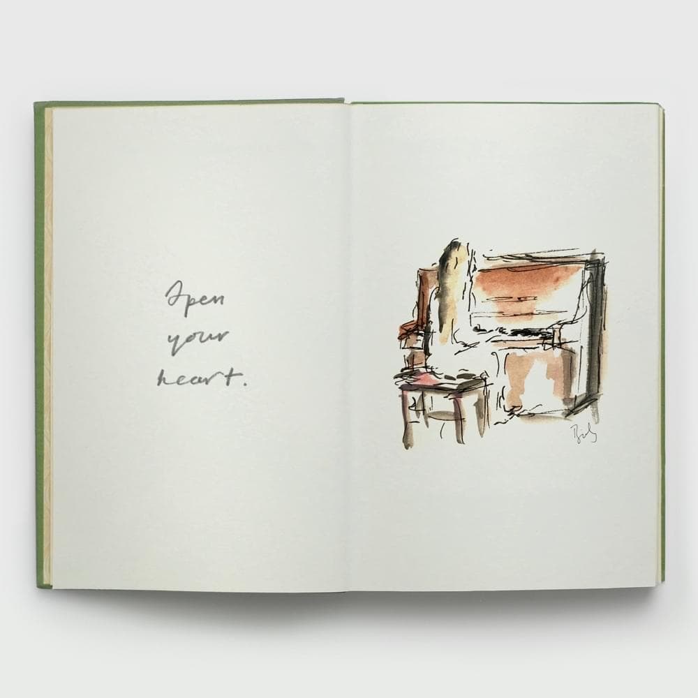 Album cover art for "Open Your Heart" by Birdy