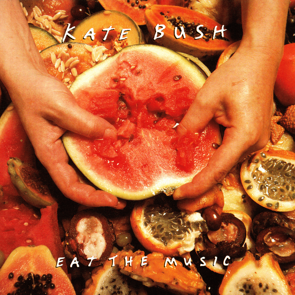 Album cover art for "Eat the Music" by Kate Bush