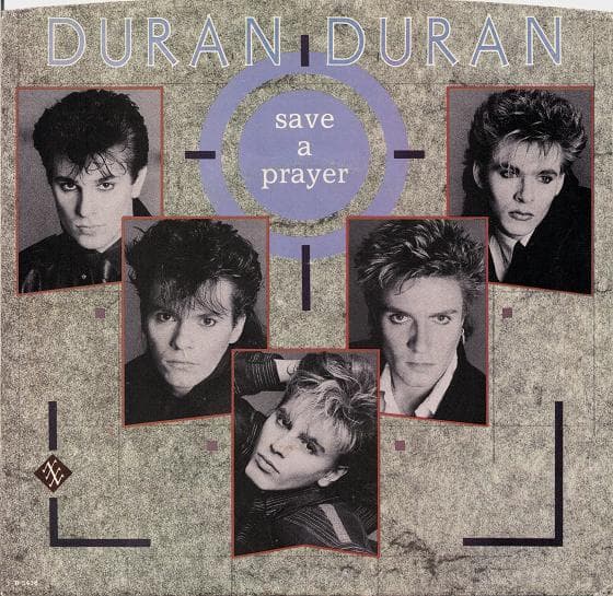 Album cover art for "Save a Prayer [US Single Version]" by Duran Duran