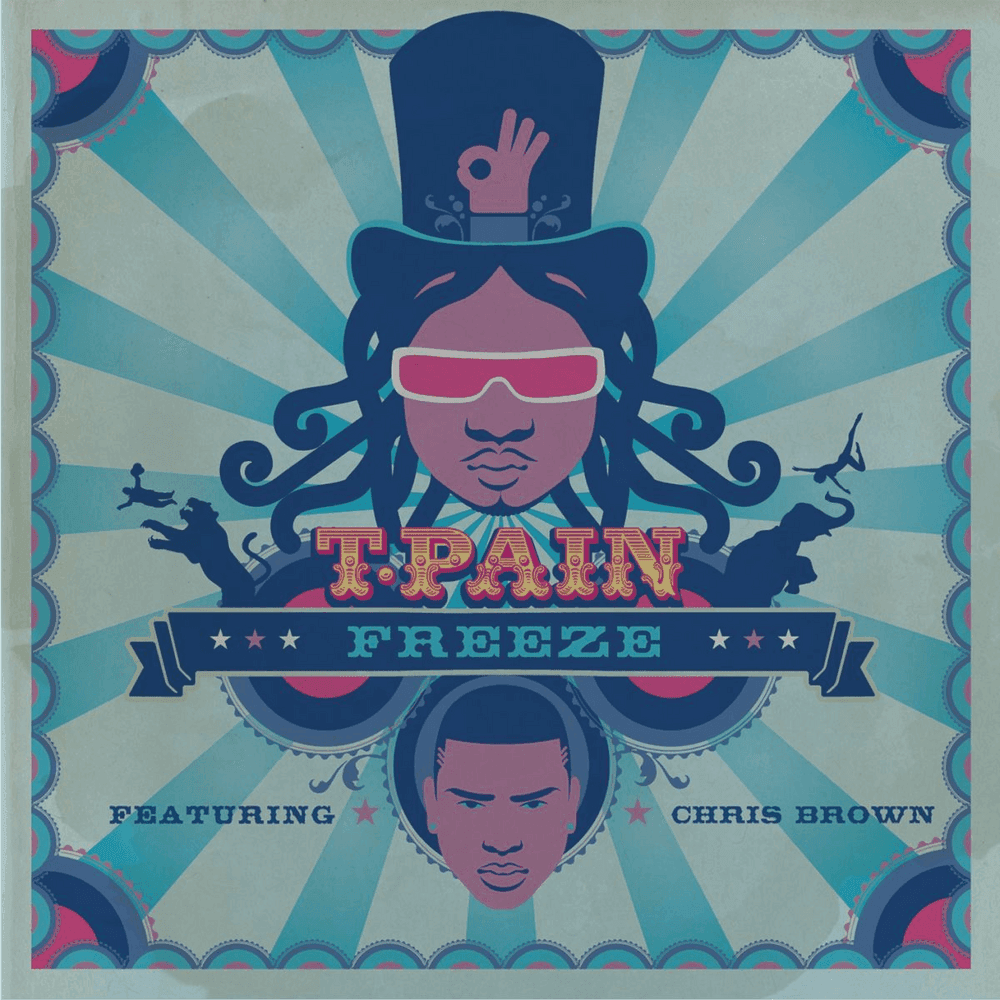 Album cover art for "Freeze" by T-Pain & Chris Brown