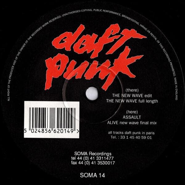 Album cover art for "Alive" by Daft Punk