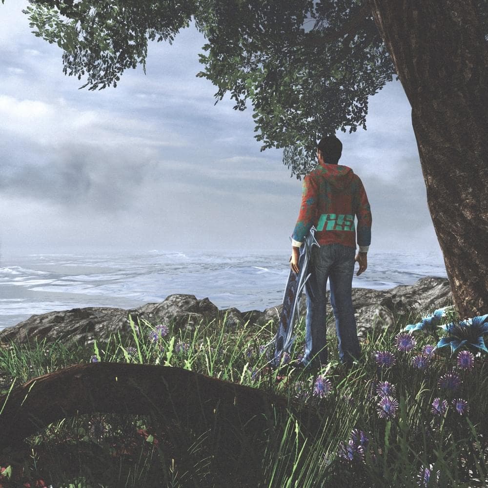 Album cover art for "Rays of Resolve" by ​artbyFORM