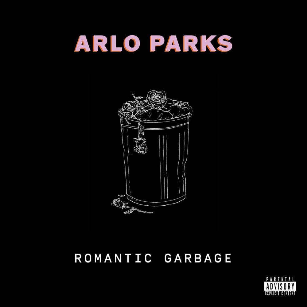 Album cover art for "Romantic Garbage" by Arlo Parks
