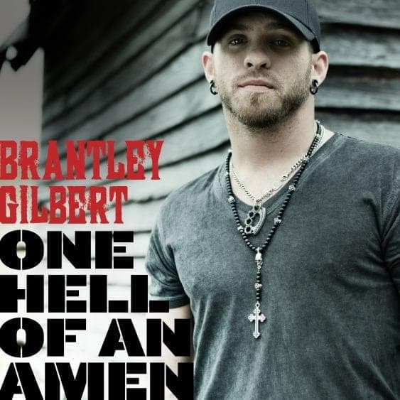 Album cover art for "One Hell of an Amen" by Brantley Gilbert