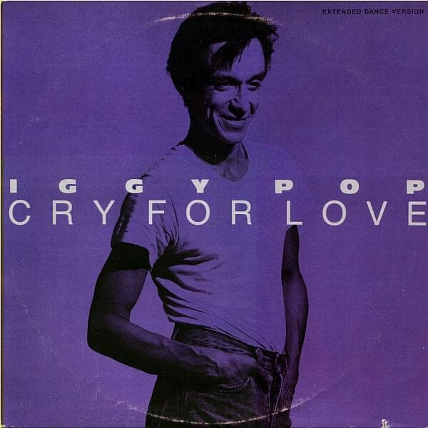 Album cover art for "Cry for Love" by Iggy Pop