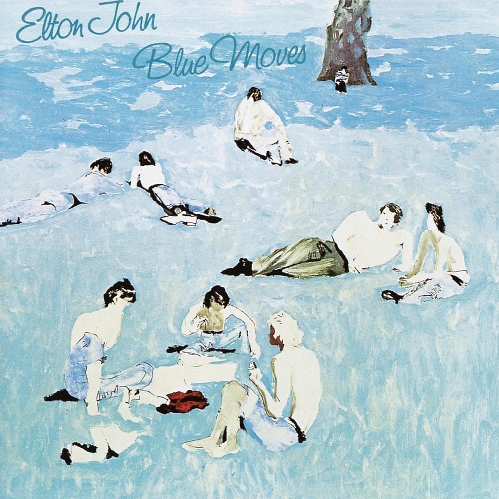 Album cover art for "Boogie Pilgrim" by Elton John