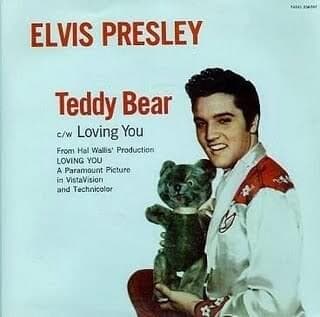 Album cover art for "(Let Me Be Your) Teddy Bear" by Elvis Presley