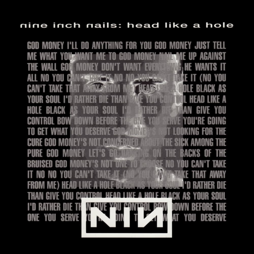 Album cover art for "Head Like a Hole" by Nine Inch Nails