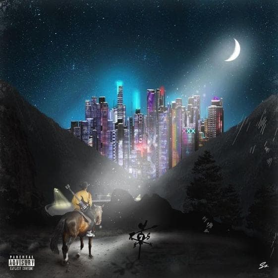 Album cover art for "Good and Bad" by Lil Nas X