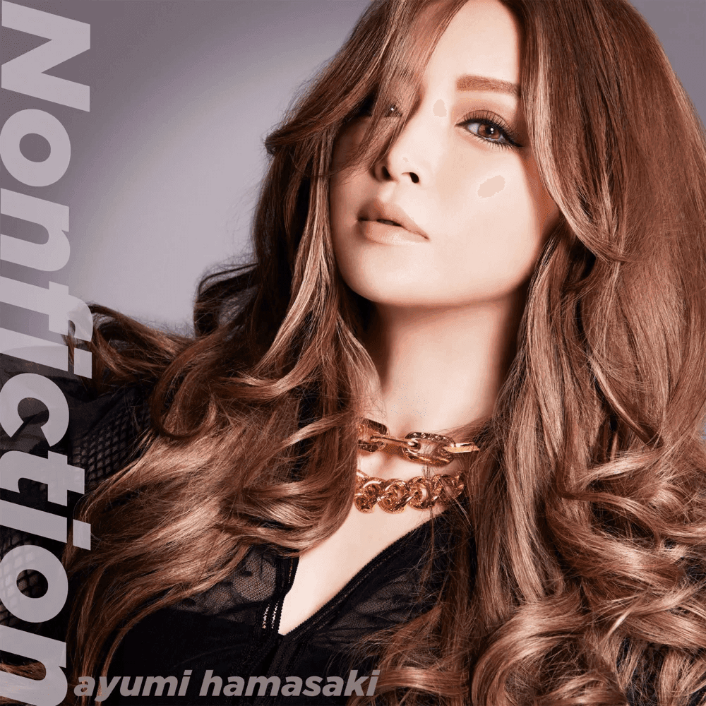 Album cover art for "Nonfiction" by 浜崎あゆみ (Ayumi Hamasaki)