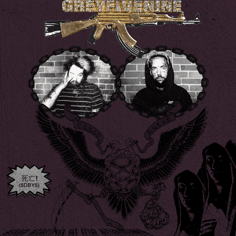 Album cover art for "[whispers indistinctly]" by $uicideboy$