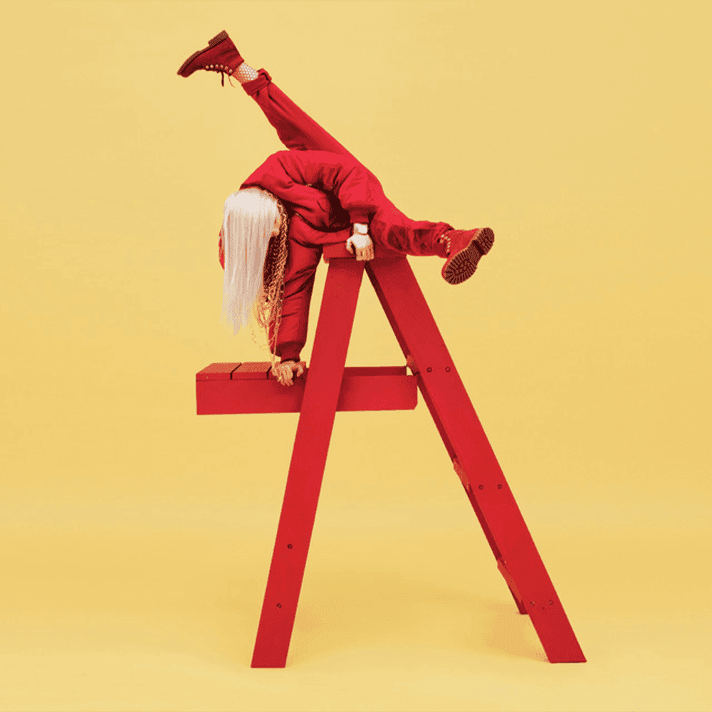 Album cover art for "COPYCAT" by Billie Eilish