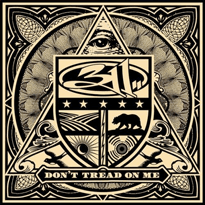 Album cover art for "Don't Tread on Me" by 311