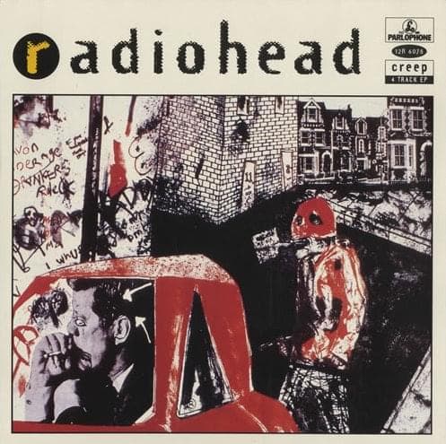 Album cover art for "Creep" by Radiohead