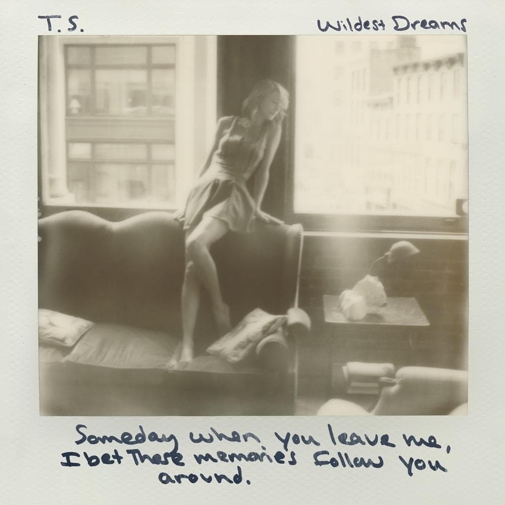 Album cover art for "Wildest Dreams" by Taylor Swift