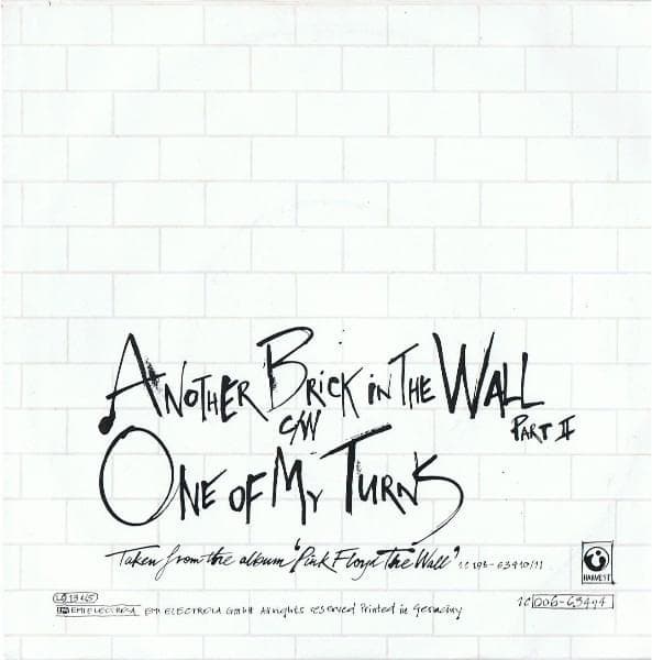 Album cover art for "One of My Turns" by Pink Floyd