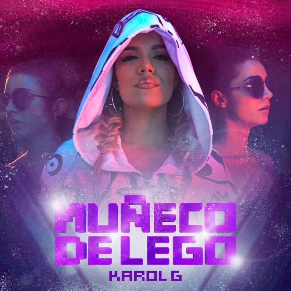 Album cover art for "Muñeco De Lego" by KAROL G