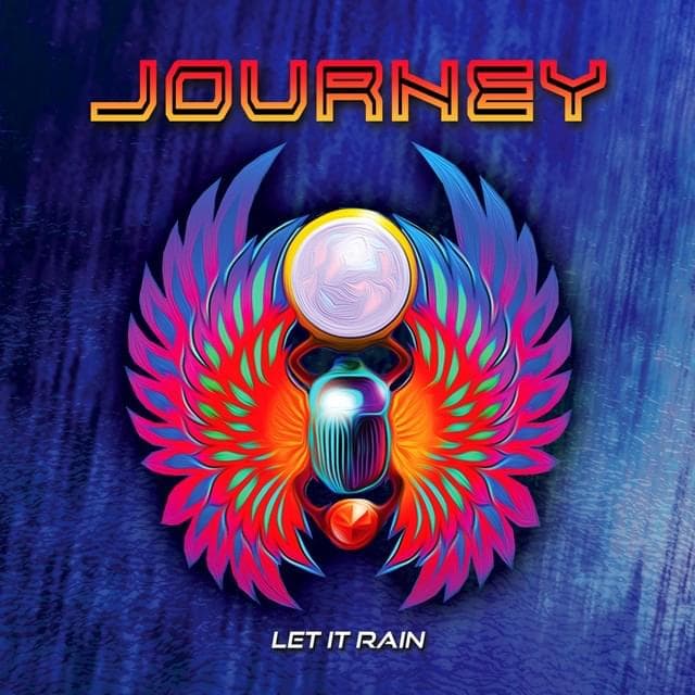 Album cover art for "Let It Rain" by Journey